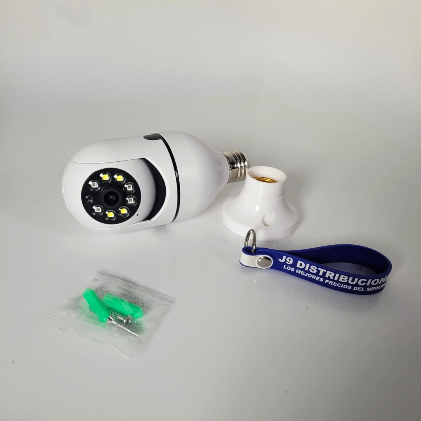 Cámara Bombillo 360° Rotación