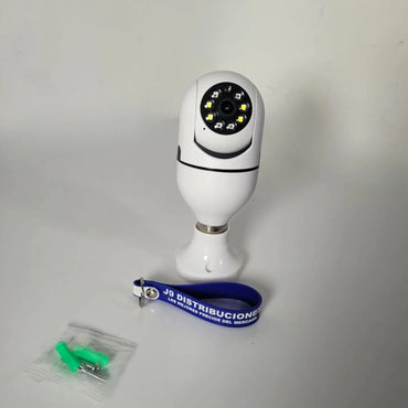 Cámara Bombillo 360° Rotación