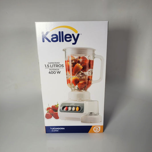 Licuadora Kalley K-lpc40 Vaso De Vidrio + Picatodo