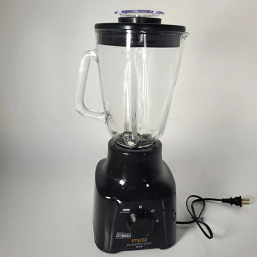 Licuadora Imusa Power Glass Vaso Vidrio 2 Velocidades