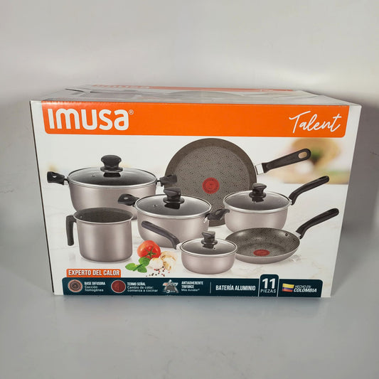Juego De Ollas Imusa Talent 11 Piezas