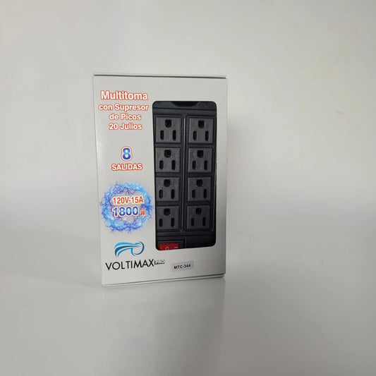 Regulador De Voltaje Voltimax 8 Puestos