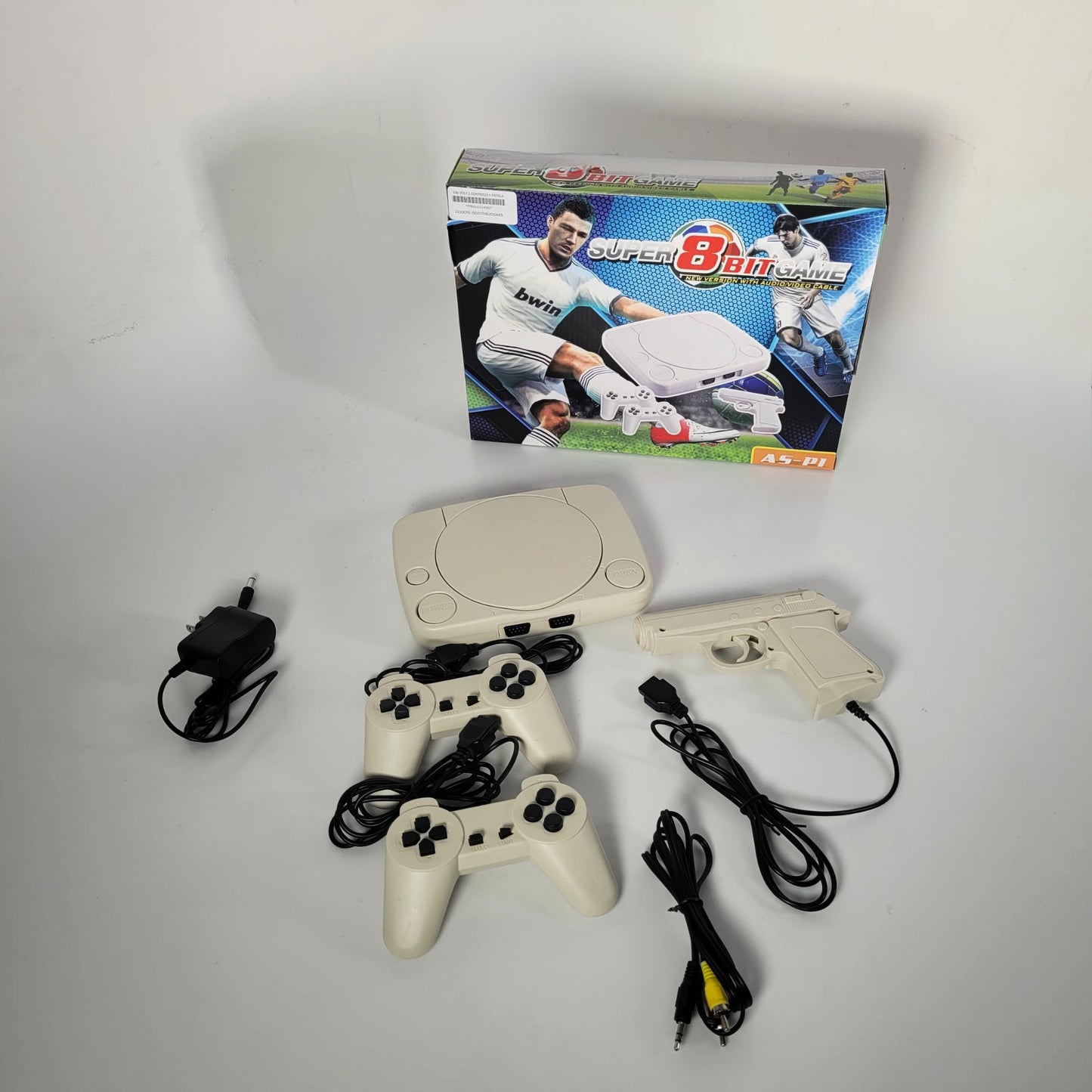 CONSOLA DE VIDEOJUEGOS 2 CONTROLES CON PISTOLA