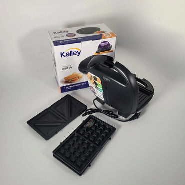 Sanduchera Kalley 3 En 1