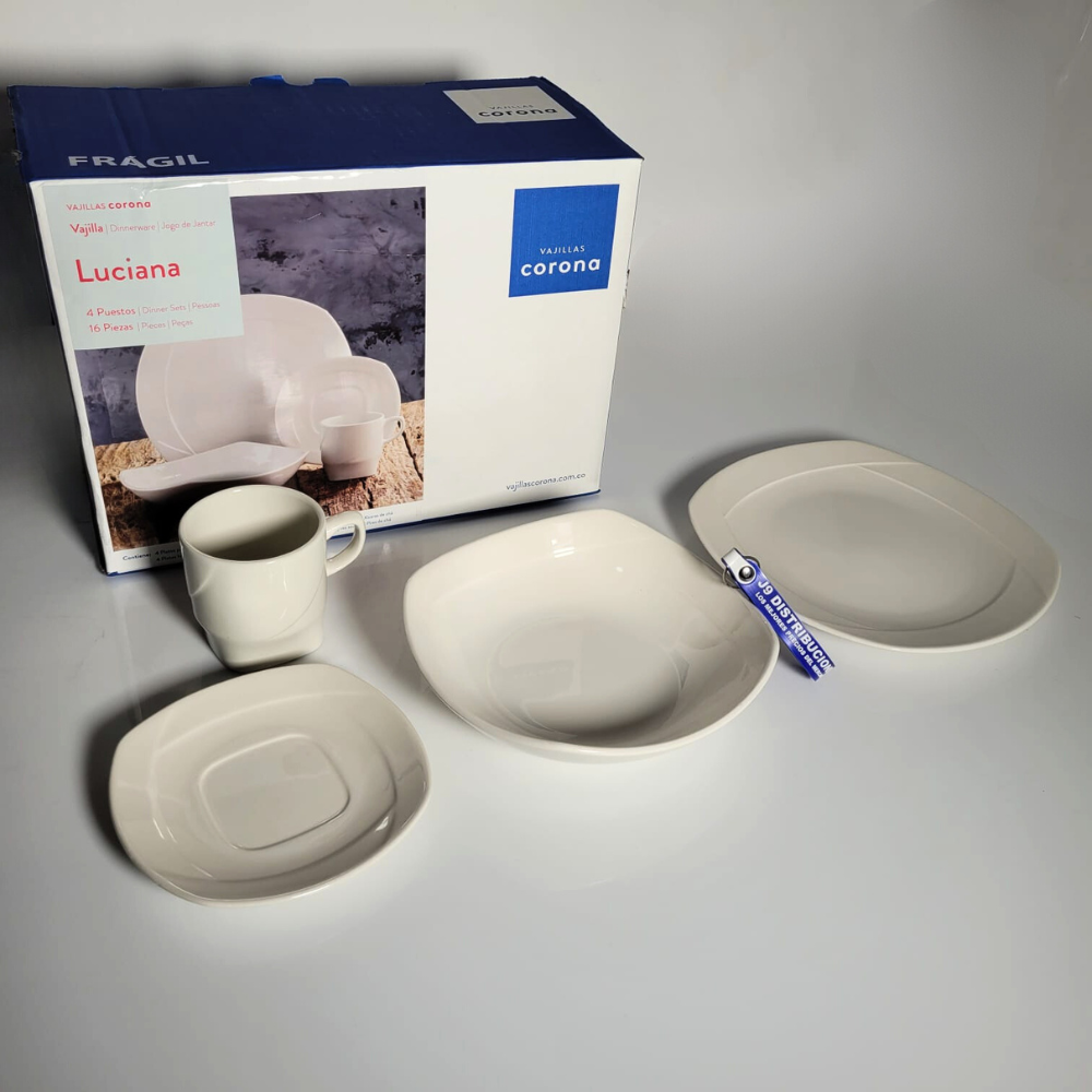 Vajilla Corona Luciana