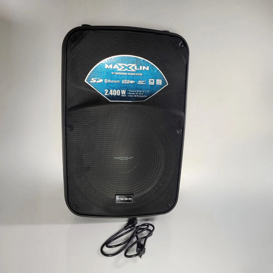 Cabina De Sonido Maxlin 15" 900k