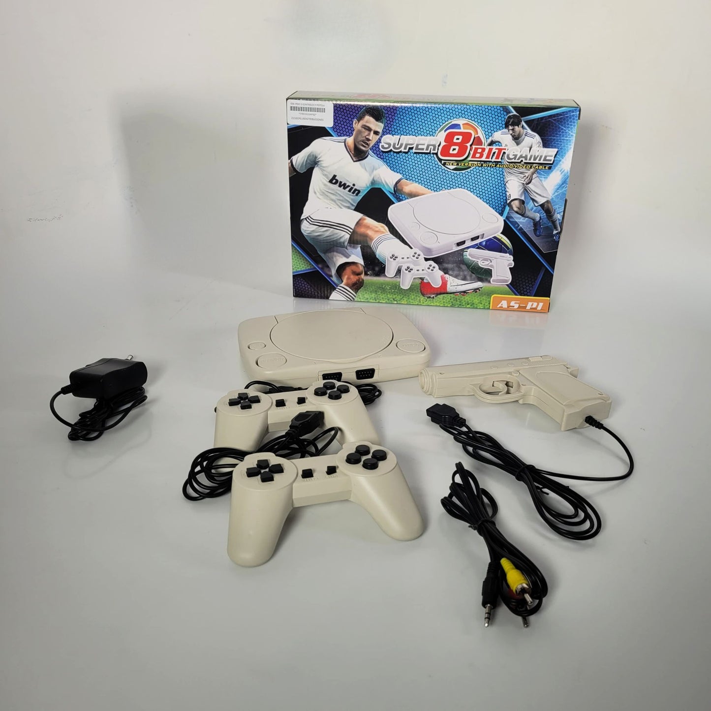 CONSOLA DE VIDEOJUEGOS 2 CONTROLES CON PISTOLA