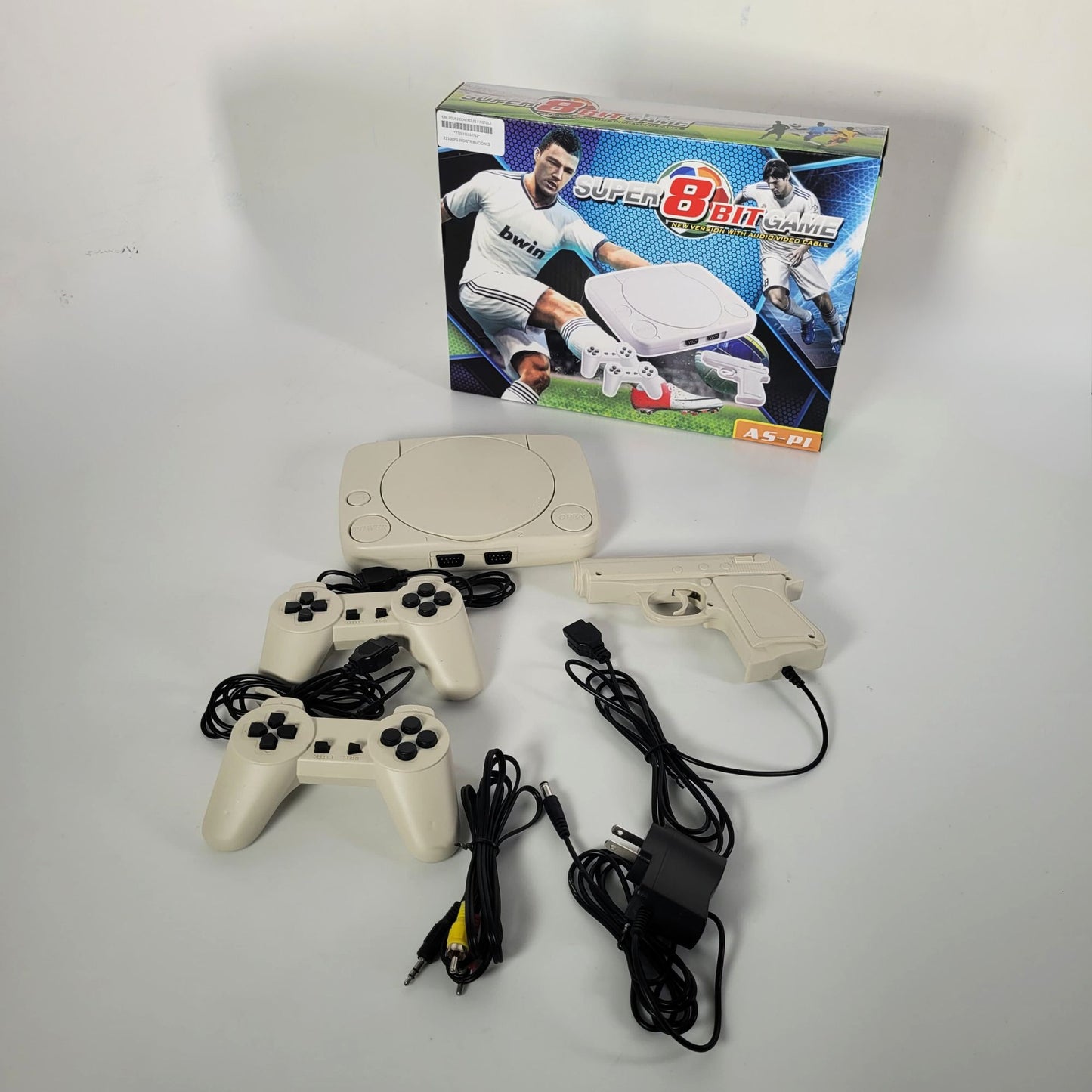 CONSOLA DE VIDEOJUEGOS 2 CONTROLES CON PISTOLA