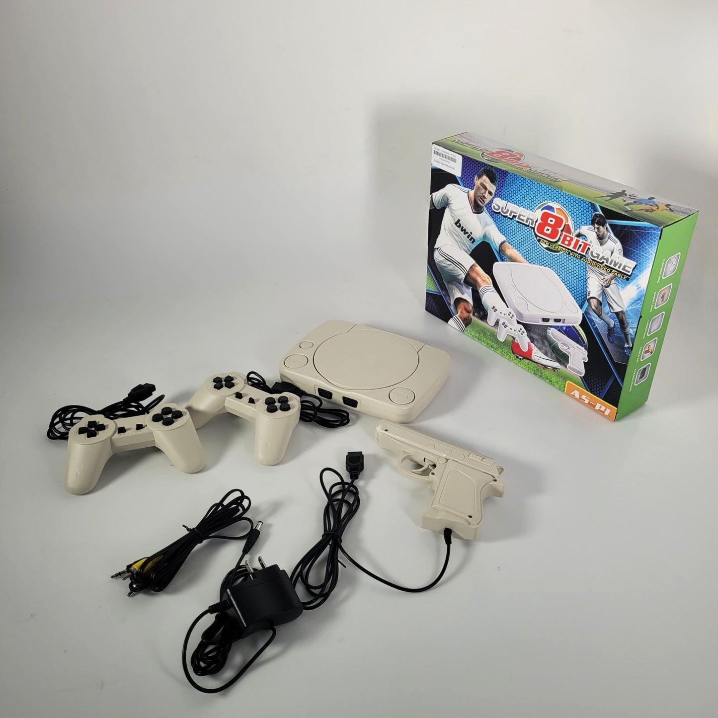 CONSOLA DE VIDEOJUEGOS 2 CONTROLES CON PISTOLA