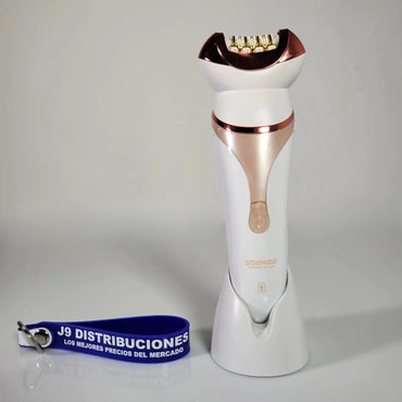 Depiladora De Dama Multifuncional Cms Celeste 4 En 1