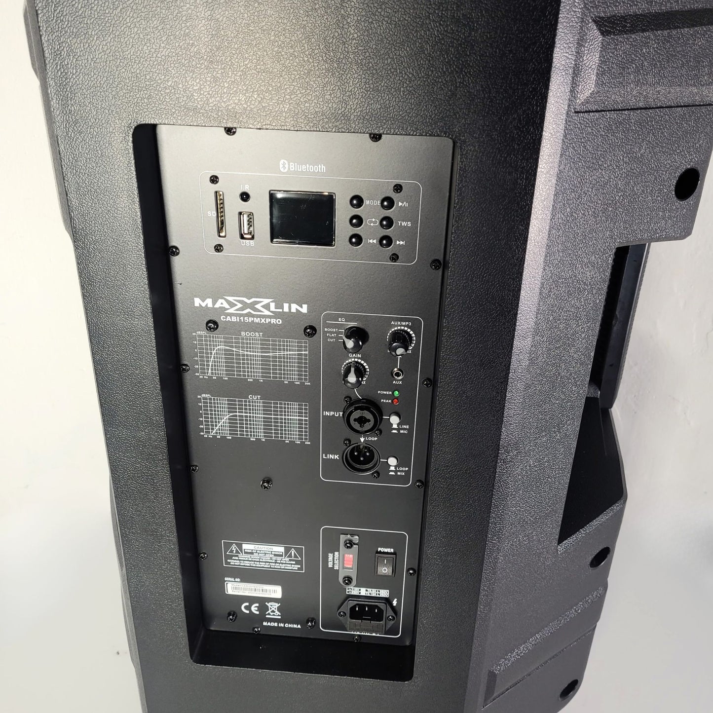 CABINA DE SONIDO MAXLIN 15" PRO 1