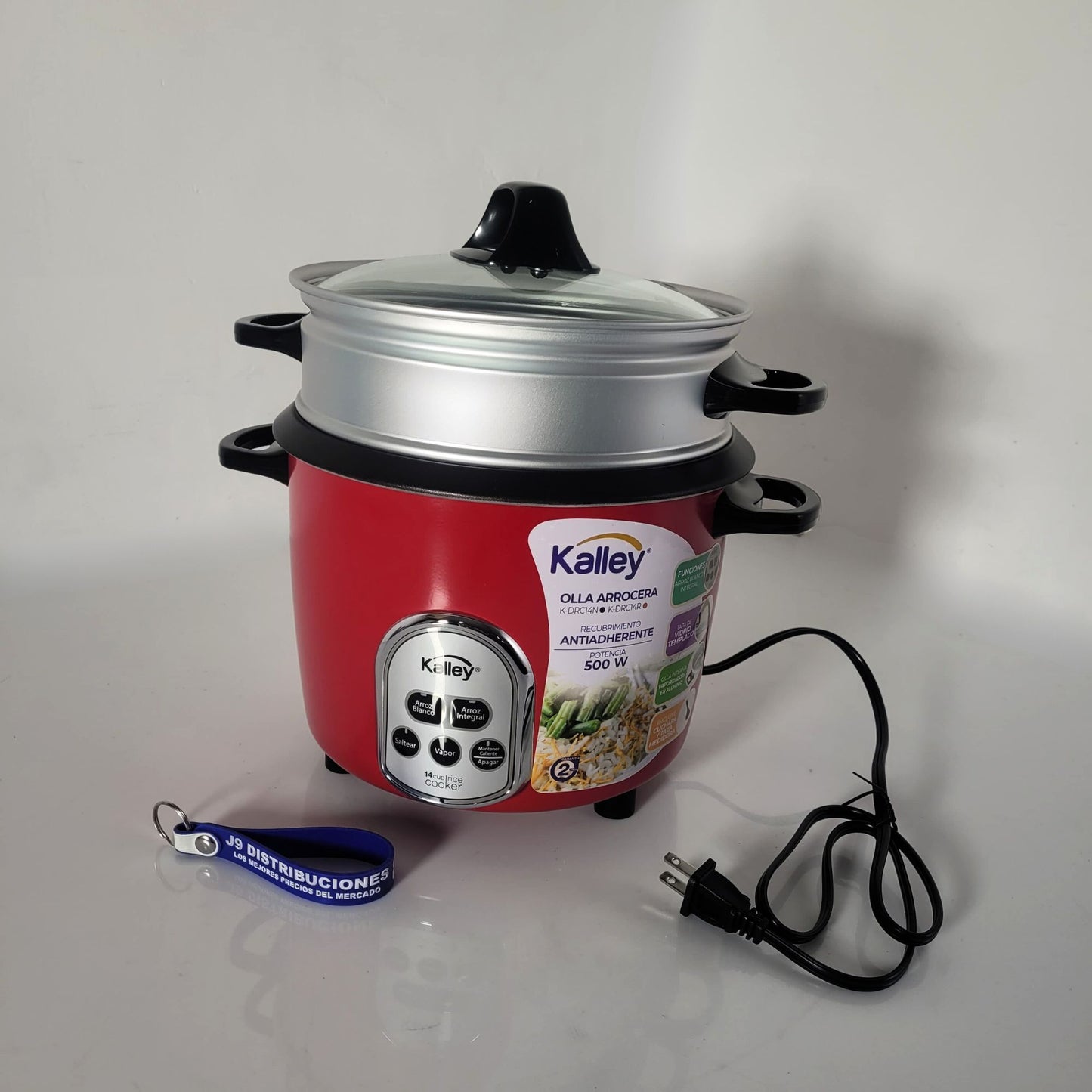ARROCERA KALLEY 7 TAZAS DIGITAL ROJA