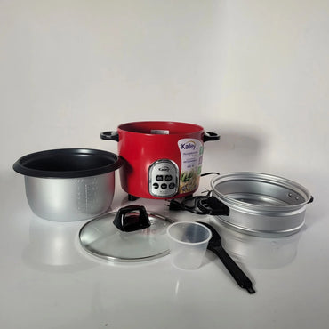 Arrocera Kalley 7 Tazas Digital Roja