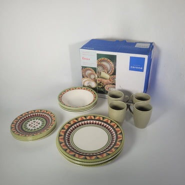 Vajilla Corona Etnica
