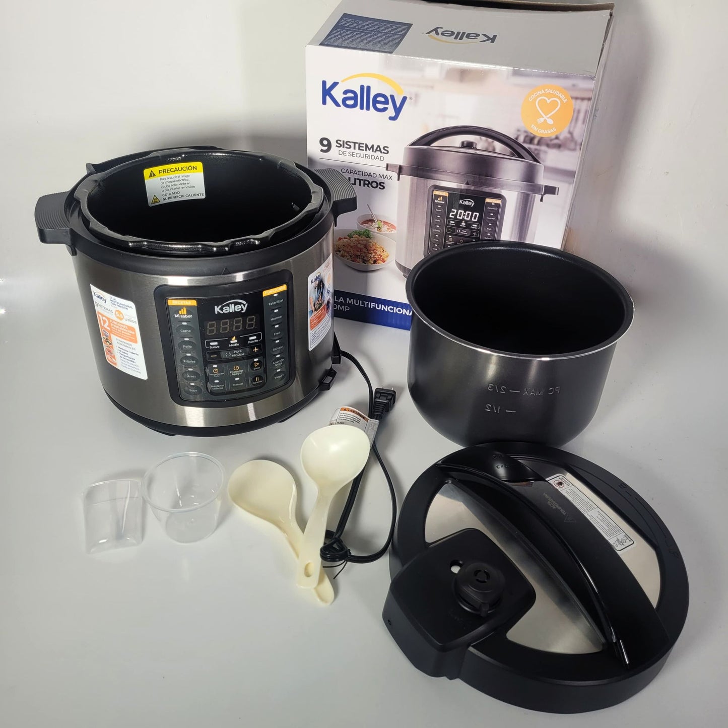 Olla Multifuncional Kalley 5.5 Litros