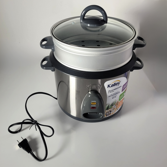 Arrocera Kalley 7 Tazas Acero