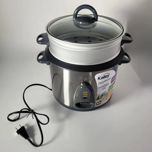 Arrocera Kalley 7 Tazas Acero