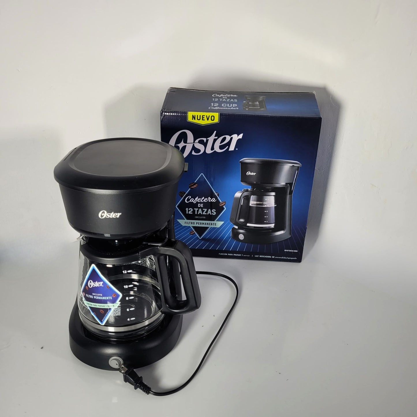 Cafetera Oster 12 Tazas