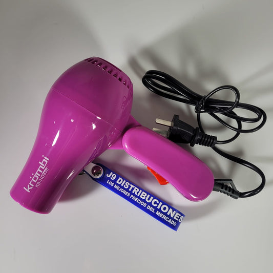 Secador De Cabello Krombi Uso Viajero