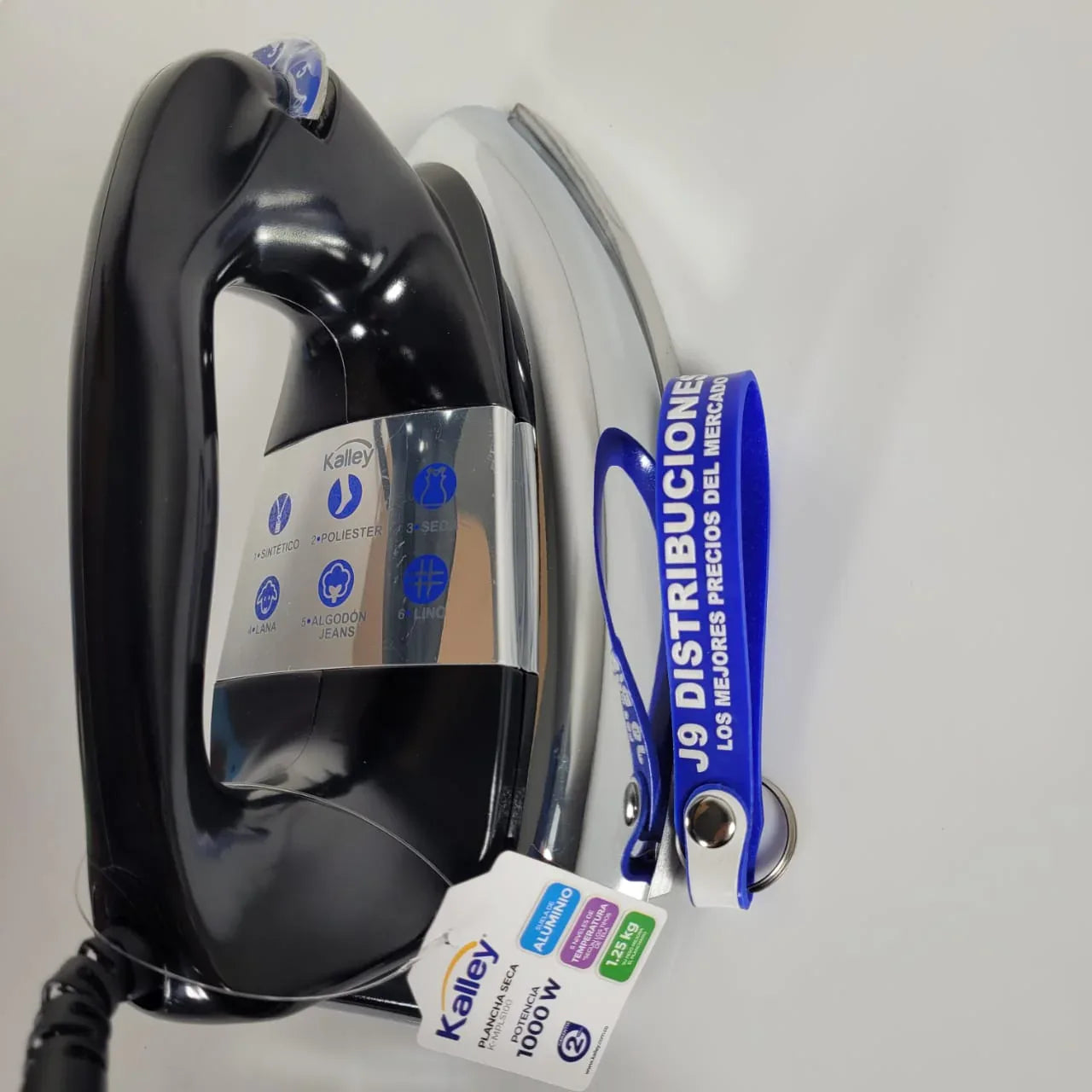 Plancha De Ropa Kalley Seca Metálica