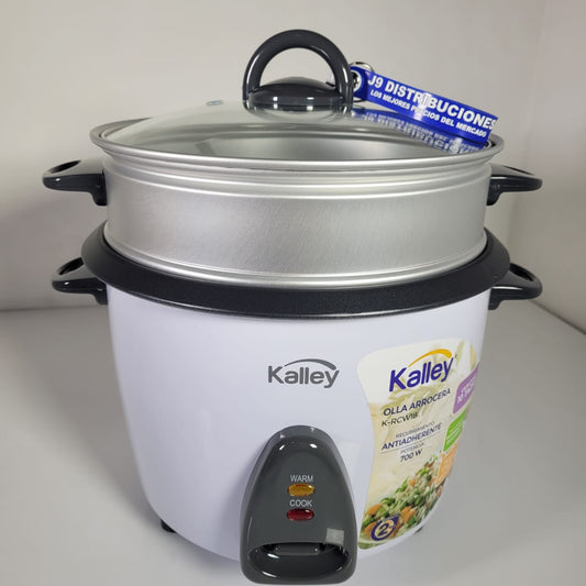 Arrocera Kalley 10 Tazas Blanca