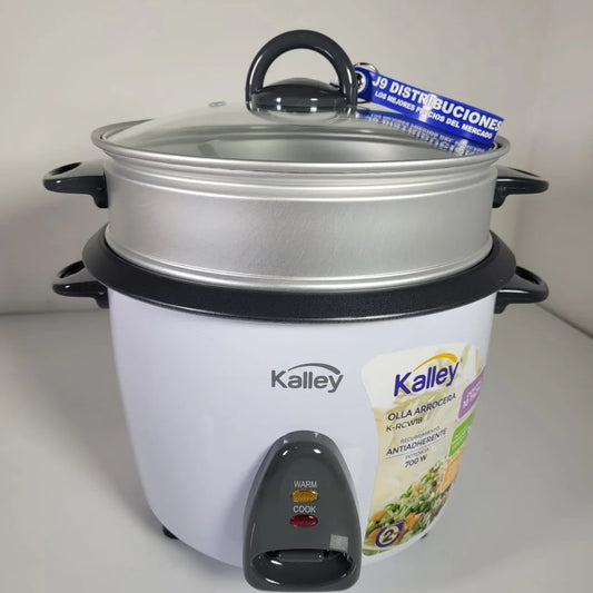 Arrocera Kalley 10 Tazas Blanca