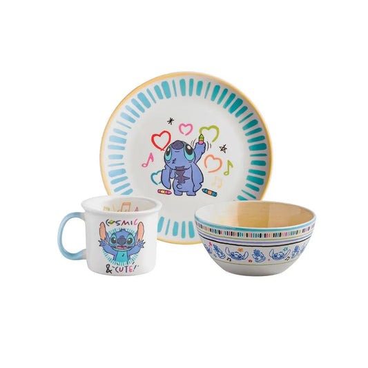 Set De Desayuno Corona Stitch