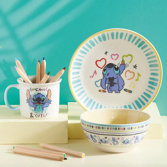 Set De Desayuno Corona Stitch