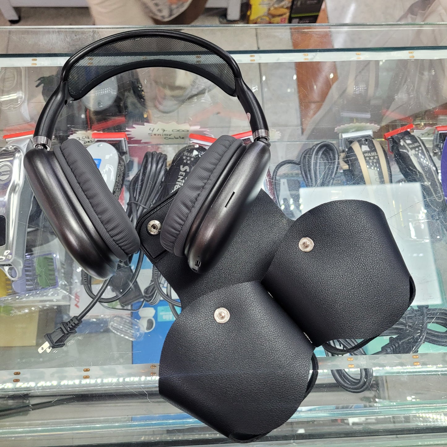 DIADEMA ARIPODS MAX P9 CON ESTUCHE