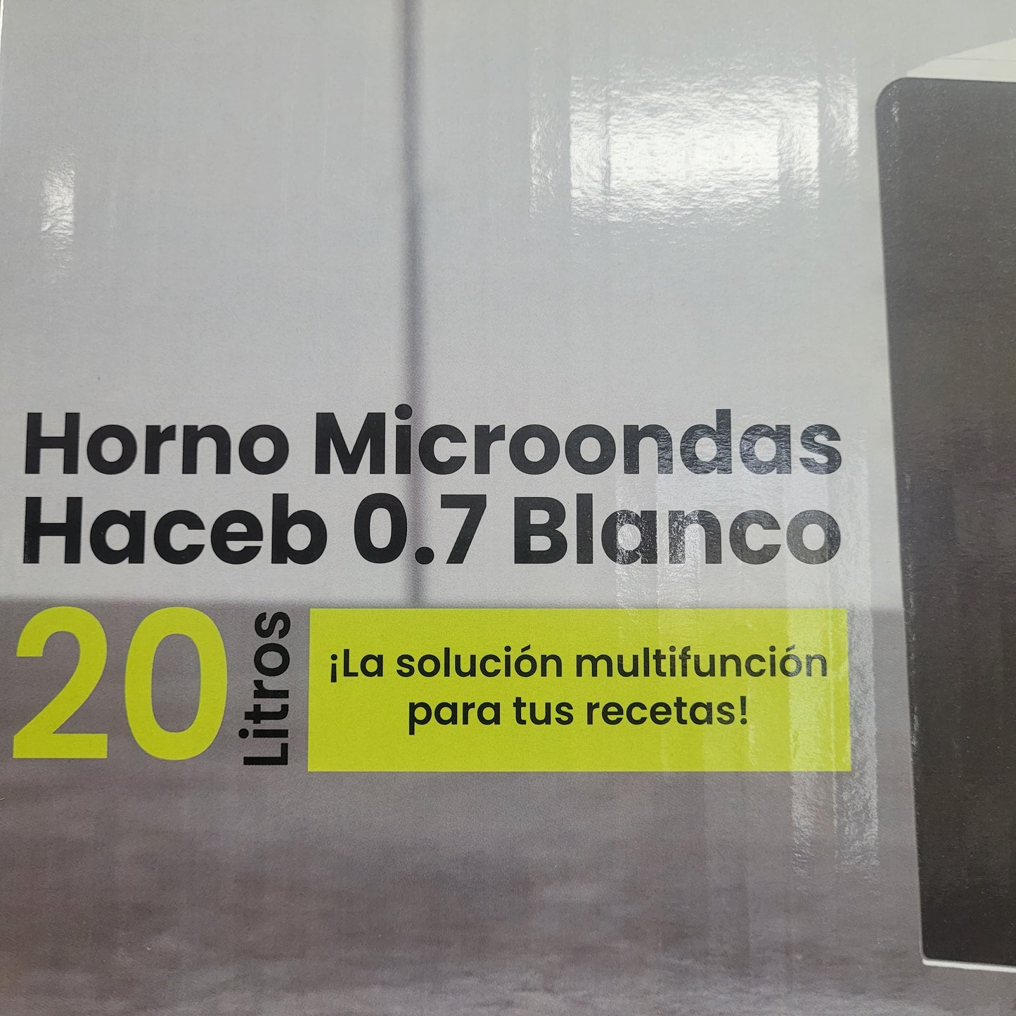 Microondas Haceb 20 Litros Blanco