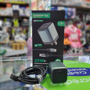 Cargador 2 En 1 - 25w Tipoc