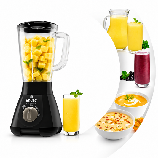 Licuadora Imusa Powermix Vaso Acrílico