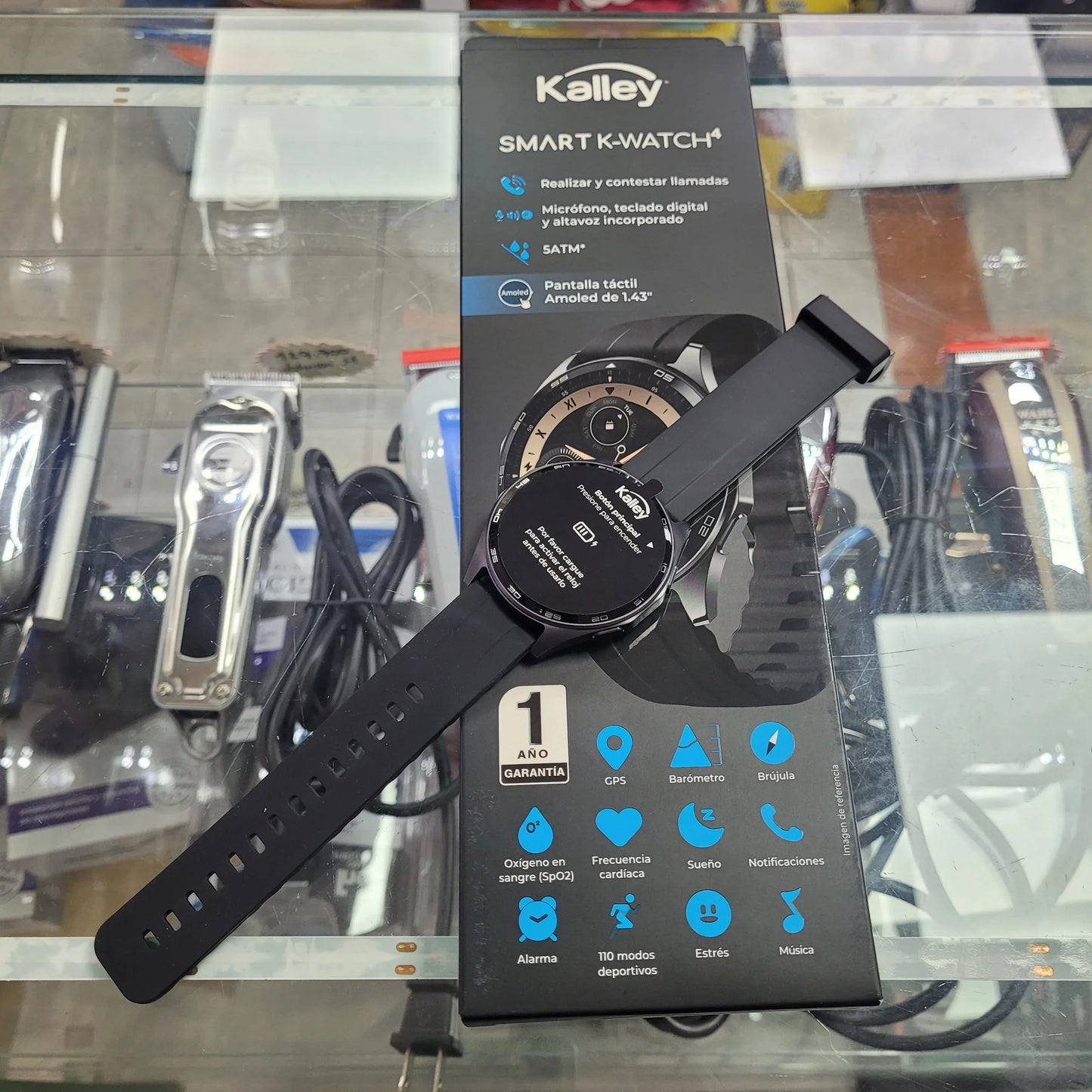 Reloj Kalley Smart K-watch 4 Negro