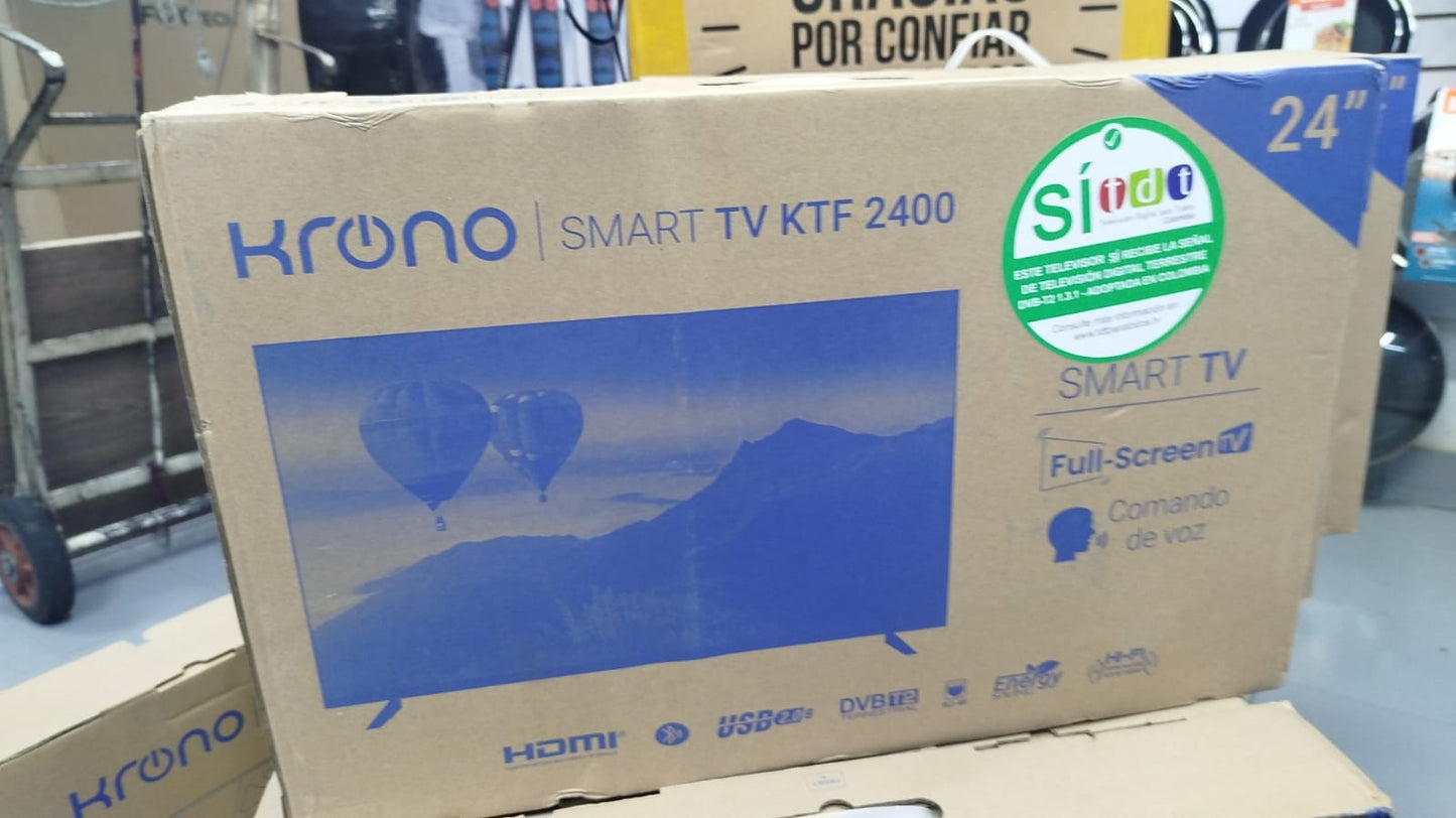 Televisores De 24" Smart Tv Krono
