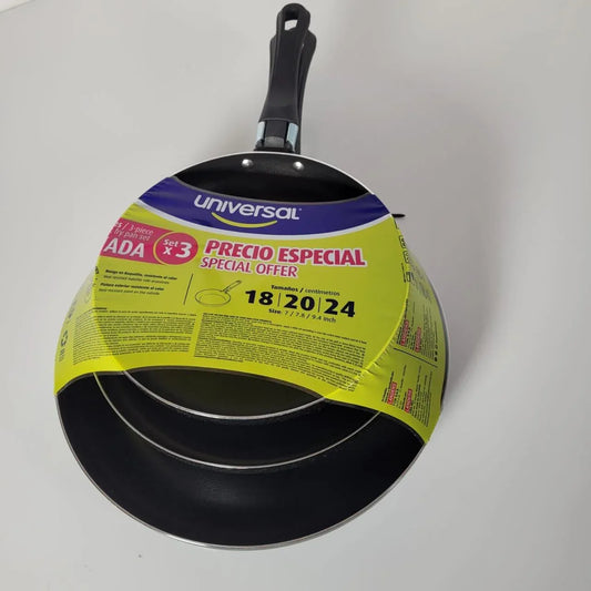 Set Por 3 Sartenes Universal