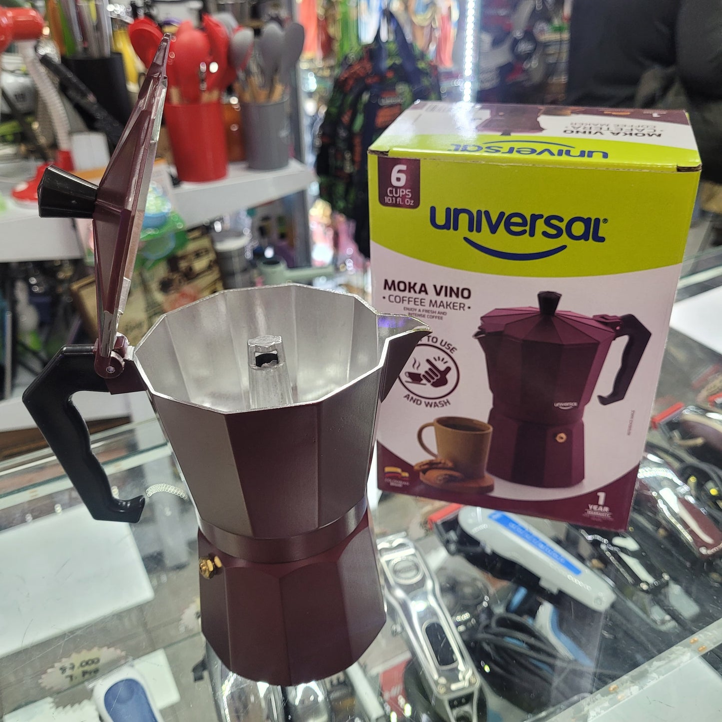Cafetera Italiana Universal 6 Tazas