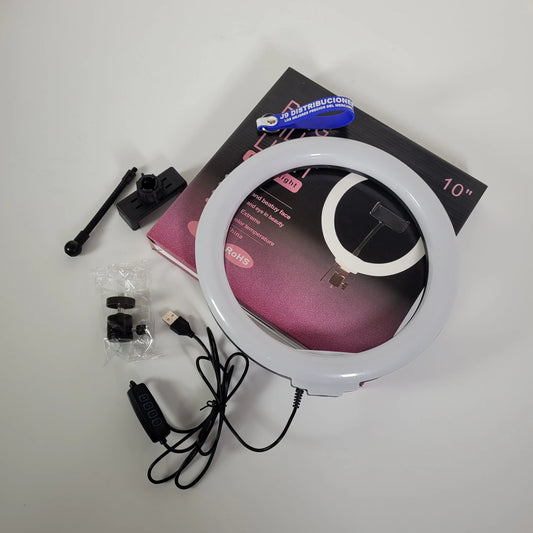 Aro Luz 33cms Con Tripode