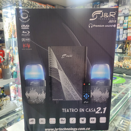 Teatro En Casa J&r 2.1 Luces