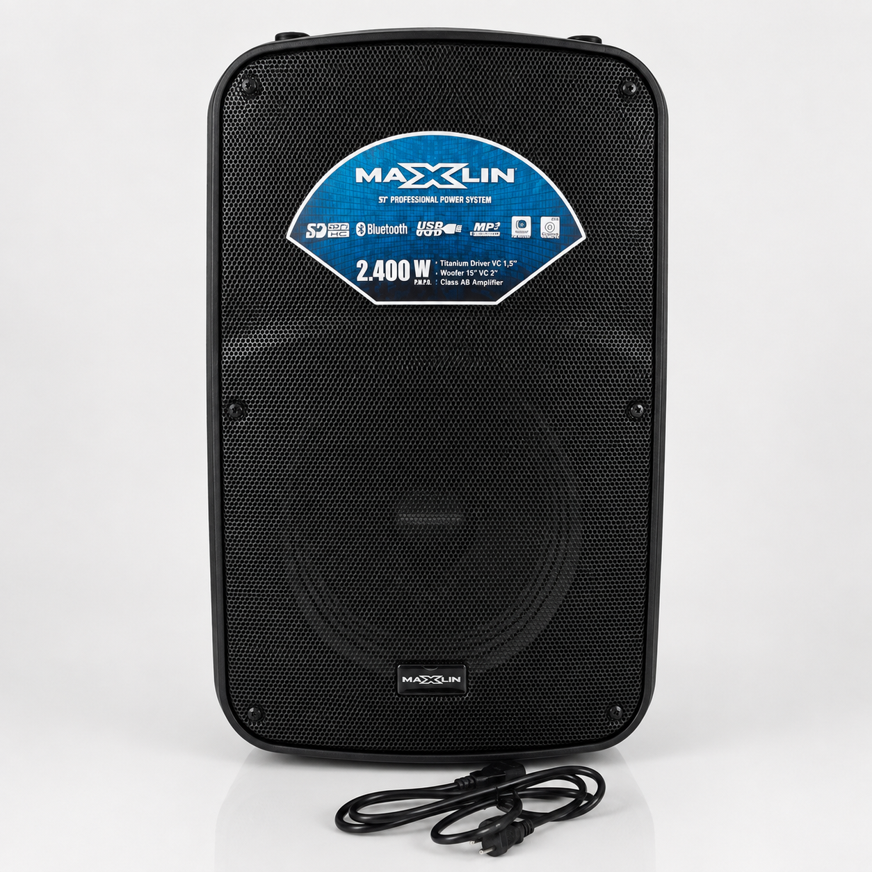 Cabina De Sonido Maxlin 15" 900k