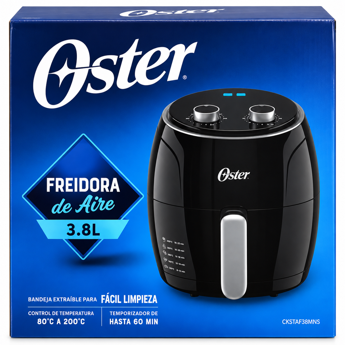Freidora de aire Oster 3.8 litros