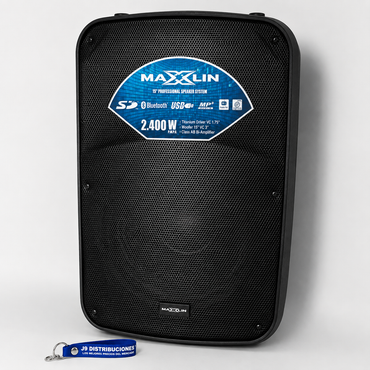 Cabina De Sonido Maxlin 15" 900k
