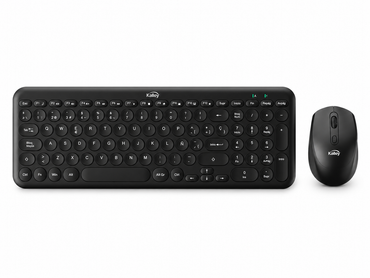 Combo Teclado Y Mouse Inalámbrico KALLEY K-CIN Negro Mate
