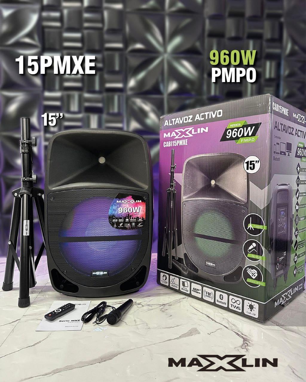 Cabina De Sonido Maxlin 15" 960w