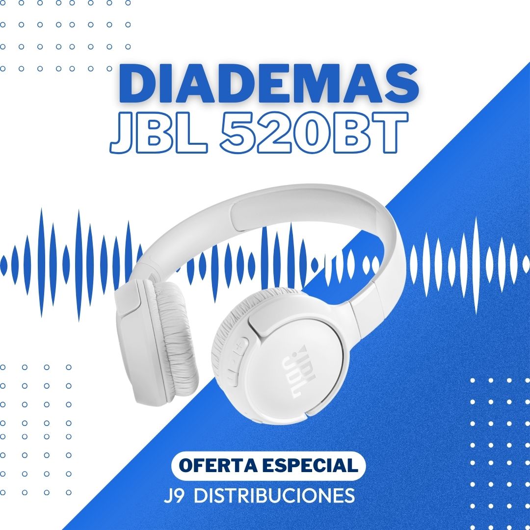 DIADEMA JBL BLUETOOTH 520 BT