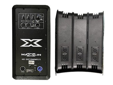 Sistema De Sonido Maxlin MX15 650 W RMS 5.200 W PMPO Bluetooth