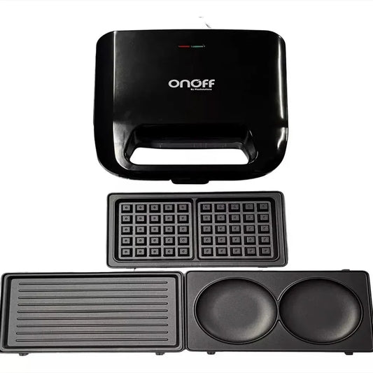 Sanduchera 3 En 1 Onoff