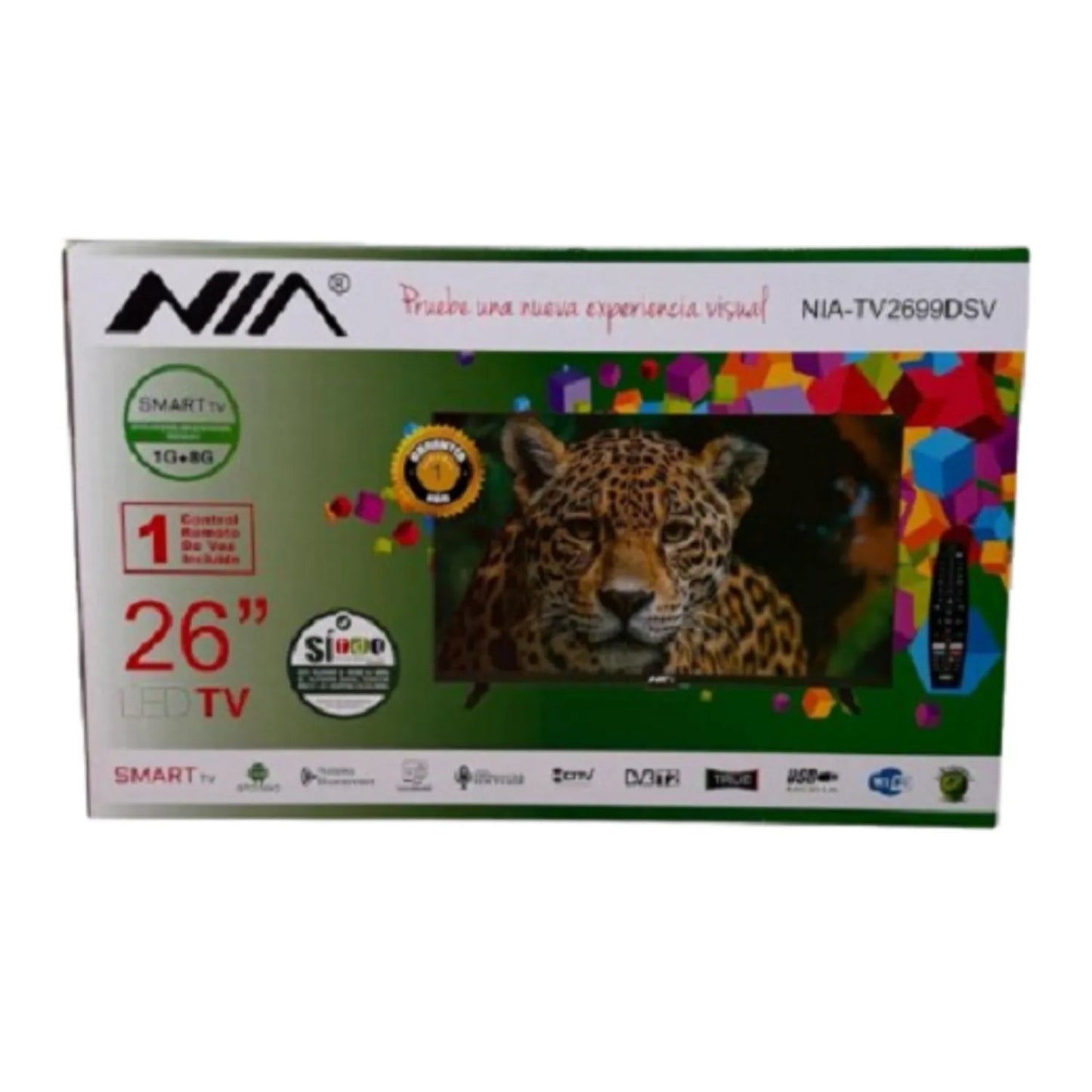 Televisor Nia 26" Smart TV