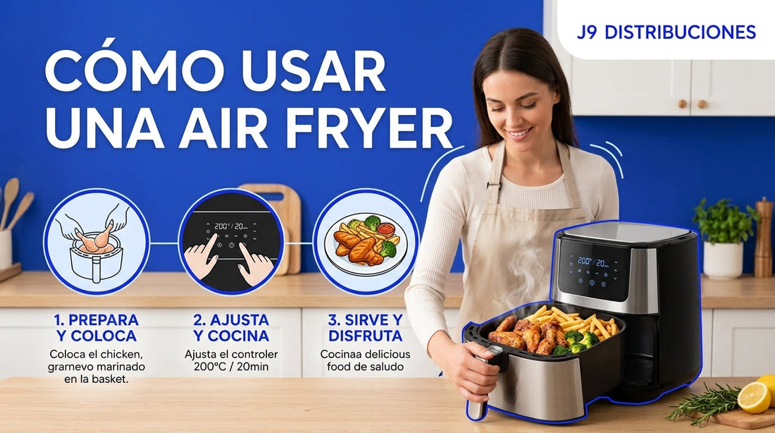 como usar una air fryer​