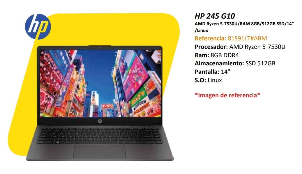 Computador Hp 245 G10