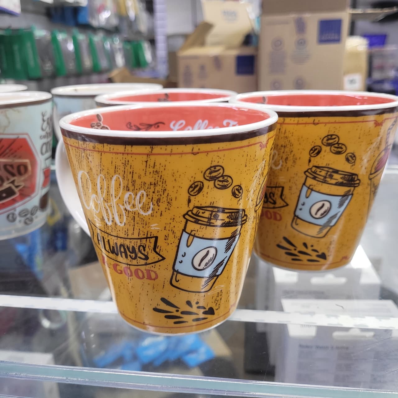 Mug Corona Momentos De Café - Paquete X6